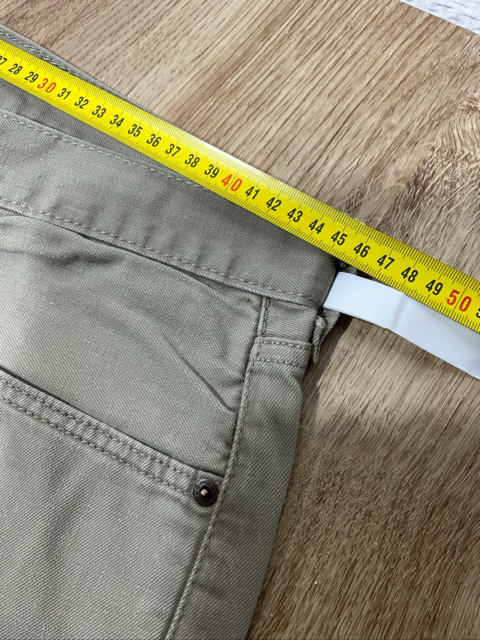 Jean Levi's 505 Straight W36 L36 Vintage 100% Algodón Cáqui lvh 114 – photo 16